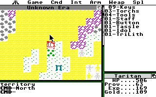 [Screen-shot: Steal ship from town]